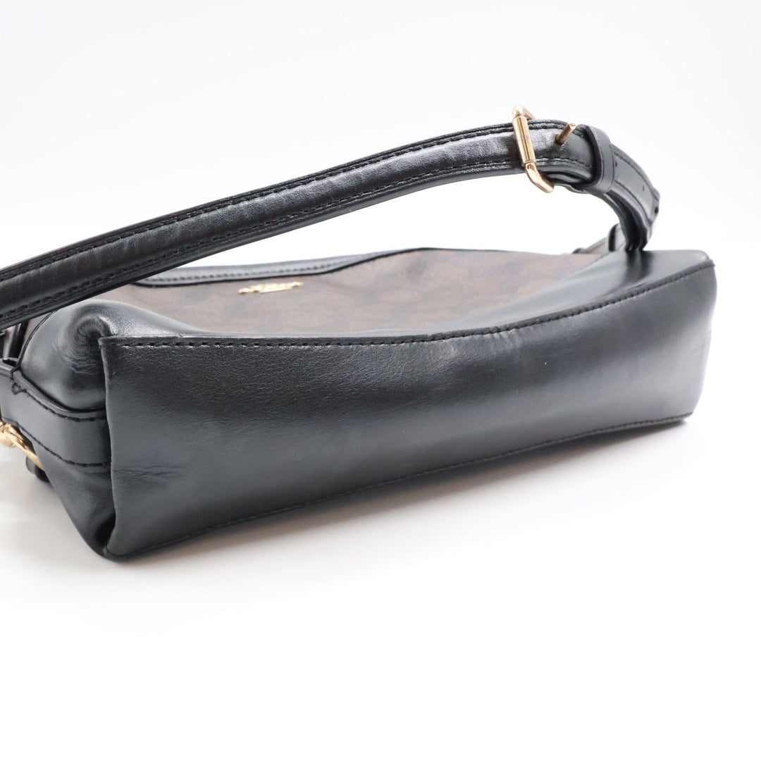 Coach Signature Brown Dome Crossbody - Lux Central