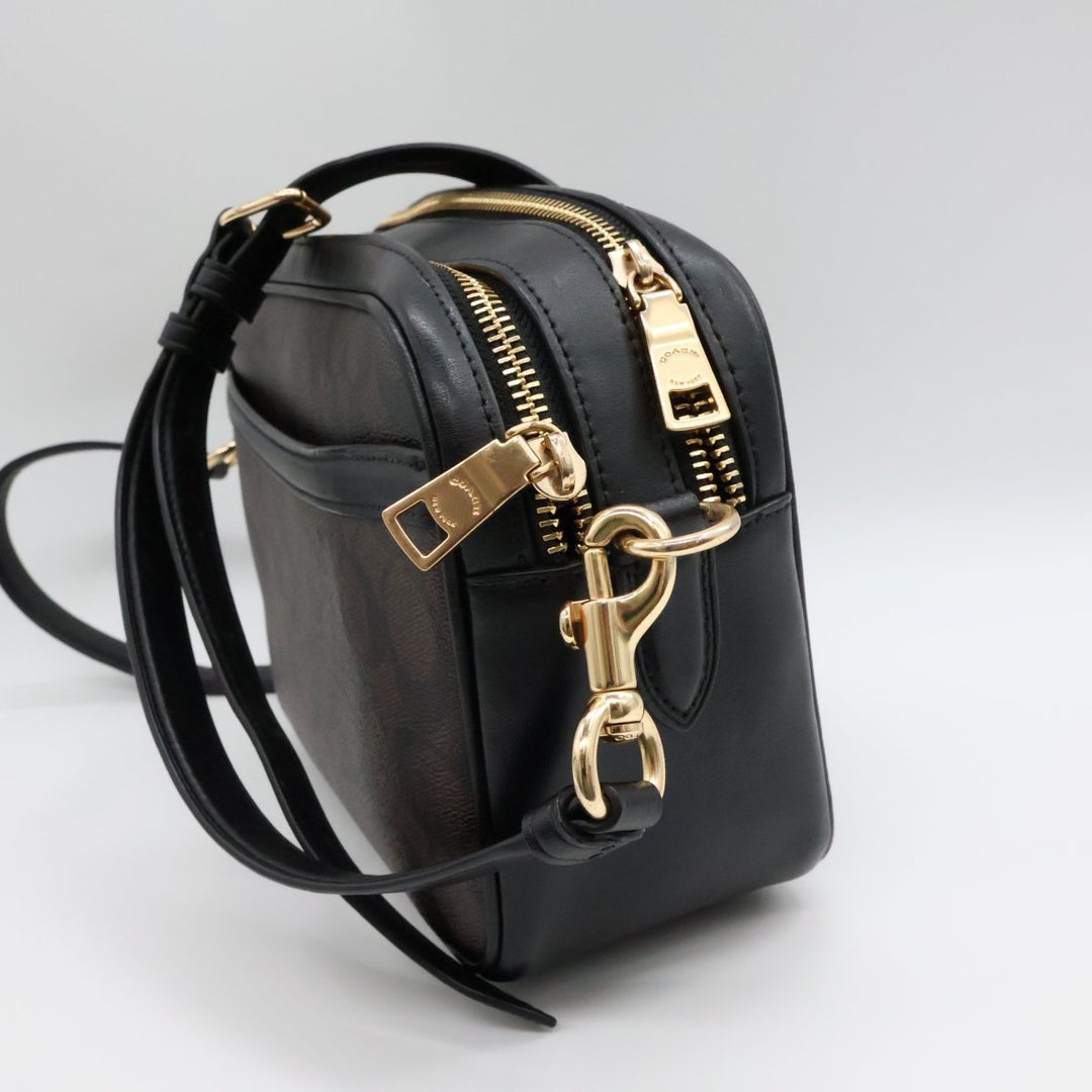 Coach Signature Crossbody Camera Handbag - Lux Central