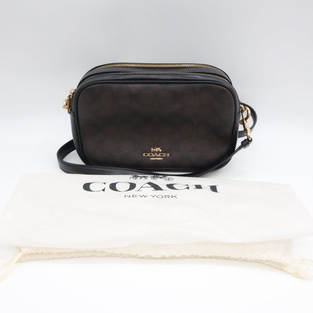 Coach Signature Crossbody Camera Handbag - Lux Central