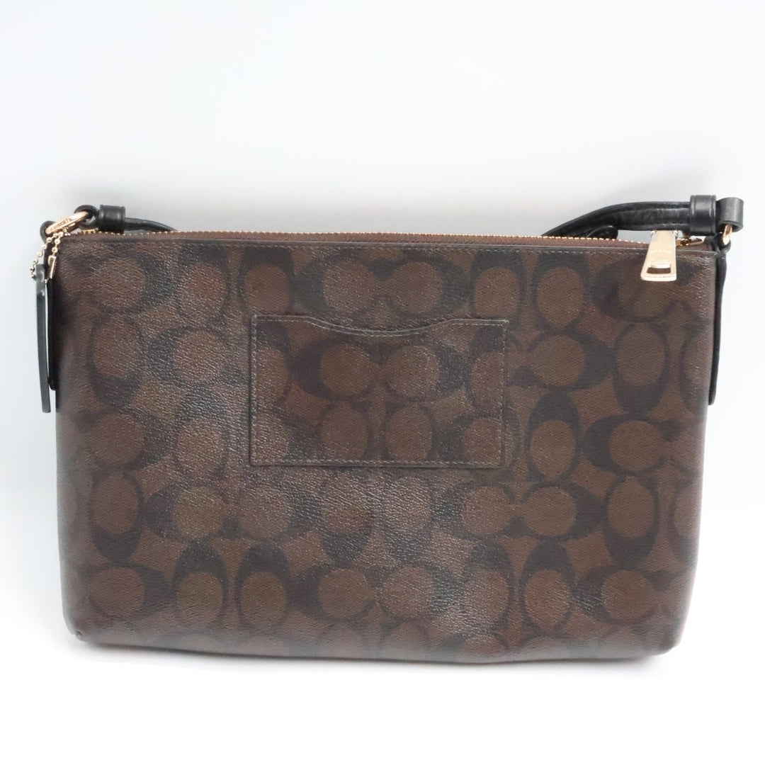 Coach Signature East/West Pop Crossbody Bag - Lux Central