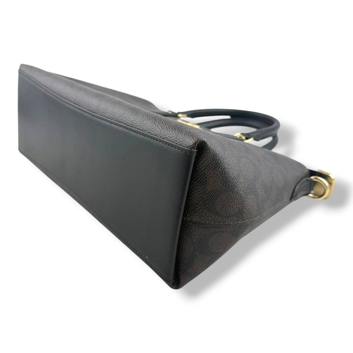 Coach Signature Georgia Satchel Handbag - Lux Central