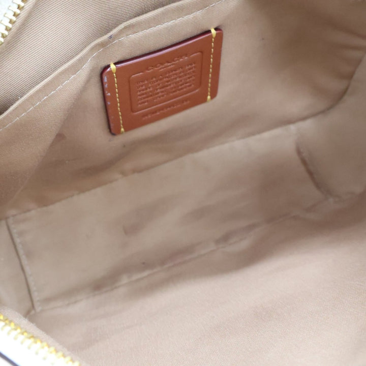 Coach Signature White Crossbody Camera Handbag - Lux Central