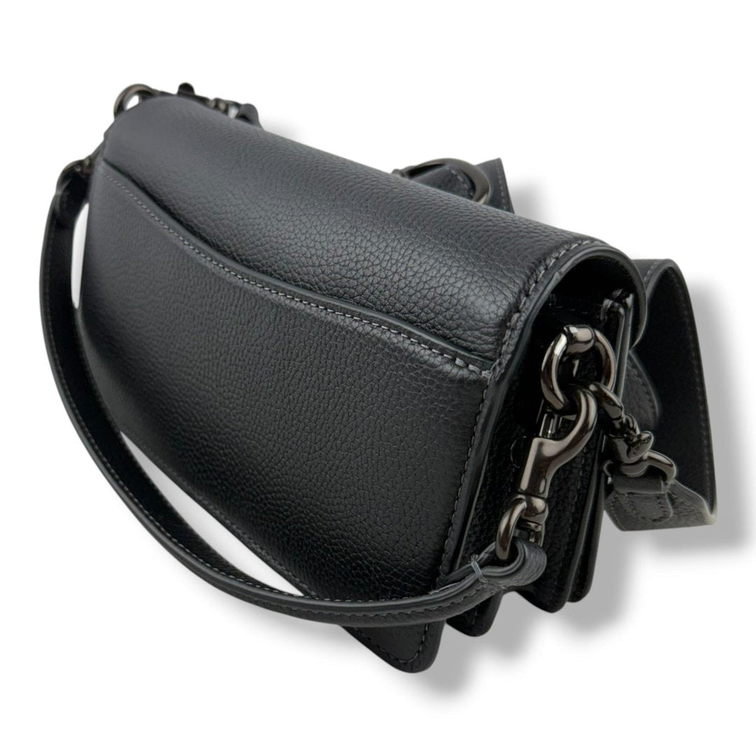 Coach Tabby 20 Black Leather Handbag - Lux Central
