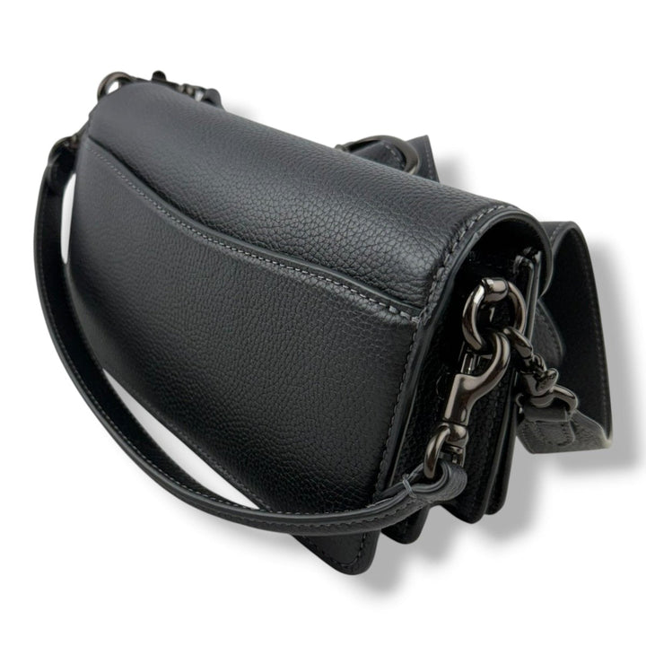 Coach Tabby 20 Black Leather Handbag - Lux Central