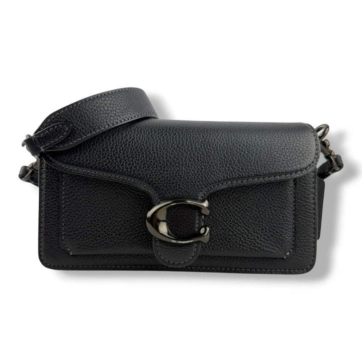 Coach Tabby 20 Black Leather Handbag - Lux Central