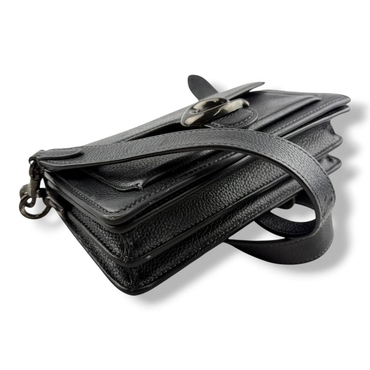 Coach Tabby 20 Black Leather Handbag - Lux Central