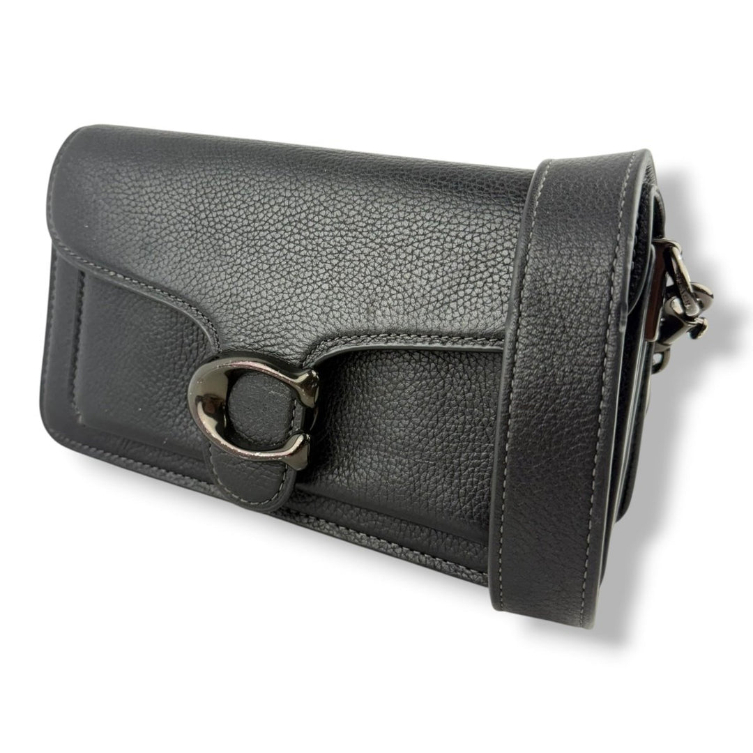 Coach Tabby 20 Black Leather Handbag - Lux Central