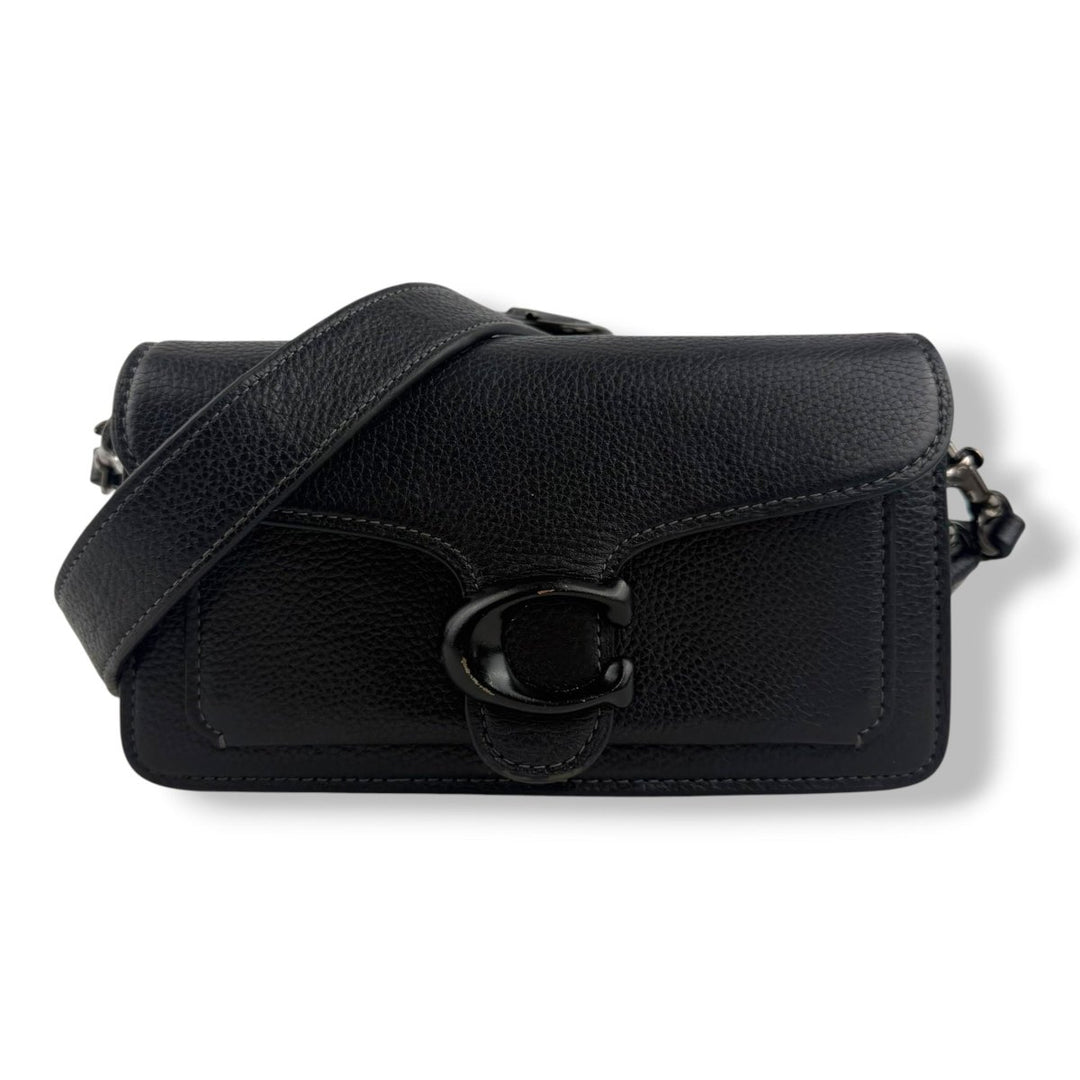 Coach Tabby 20 Black Leather Handbag - Lux Central