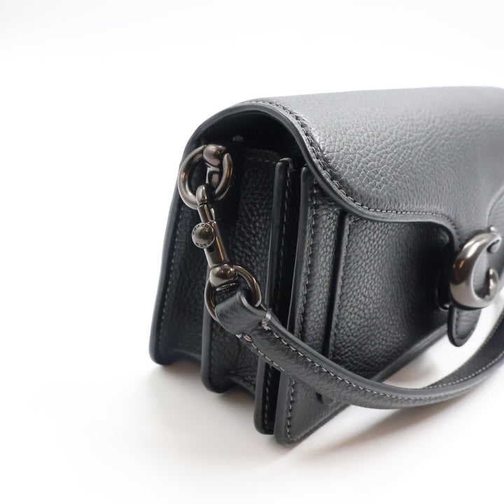 Coach Tabby 20 Black Leather Handbag - Lux Central