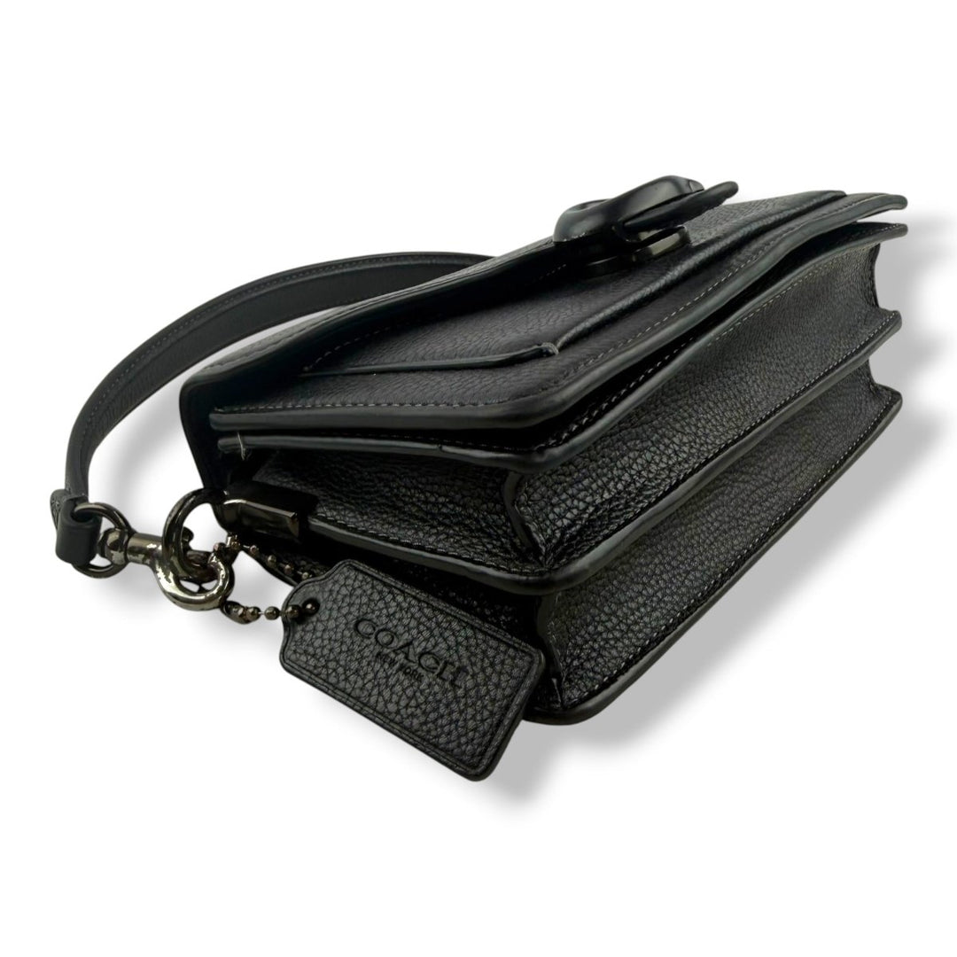 Coach Tabby 20 Black Leather Handbag - Lux Central