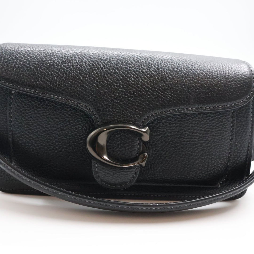 Coach Tabby 20 Black Leather Handbag - Lux Central