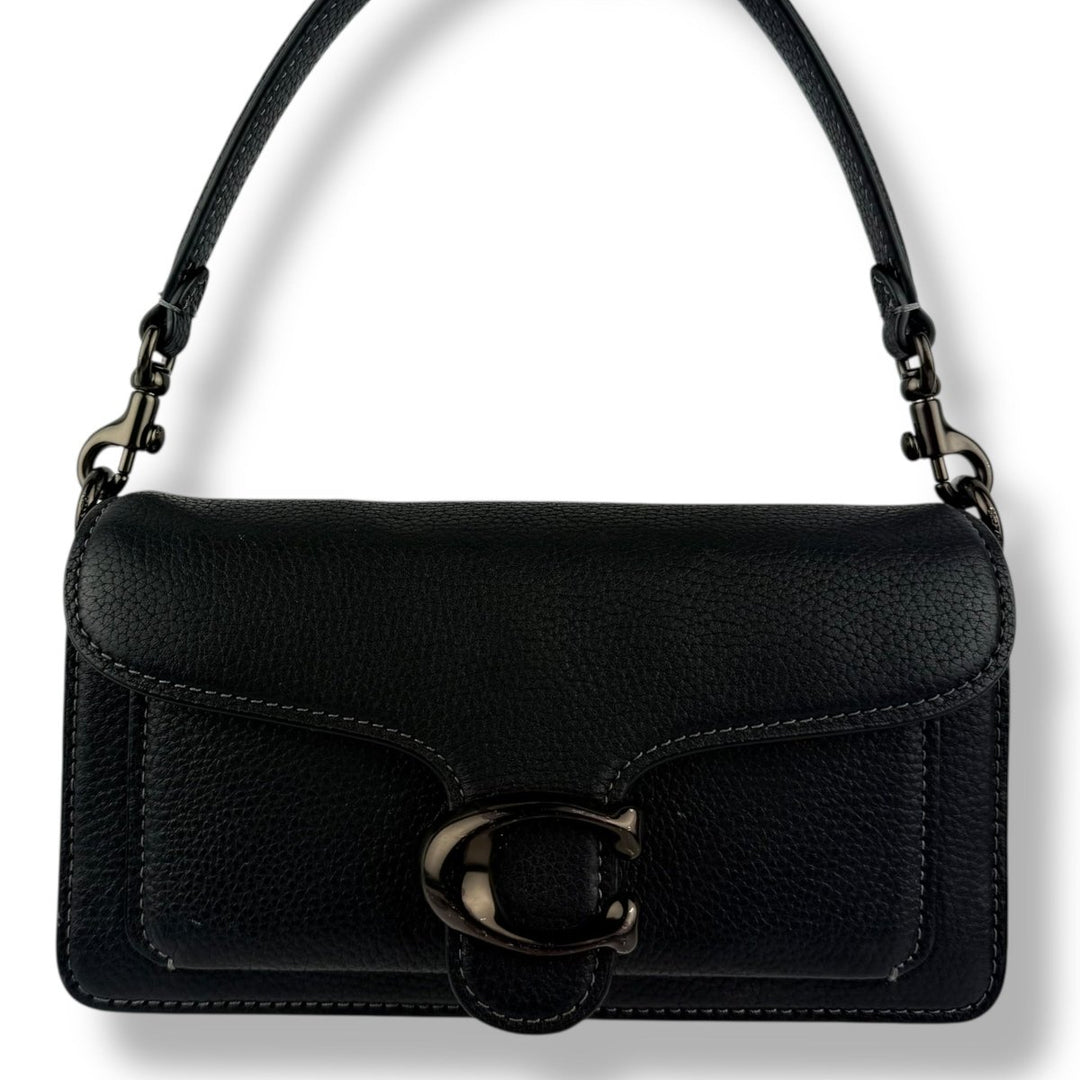 Coach Tabby 20 Black Leather Handbag - Lux Central