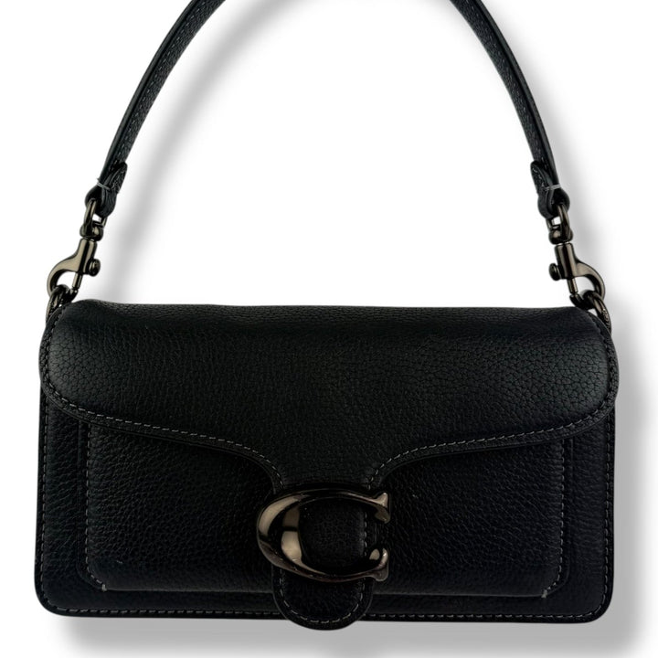 Coach Tabby 20 Black Leather Handbag - Lux Central