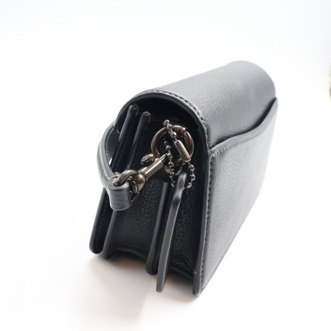 Coach Tabby 20 Black Leather Handbag - Lux Central