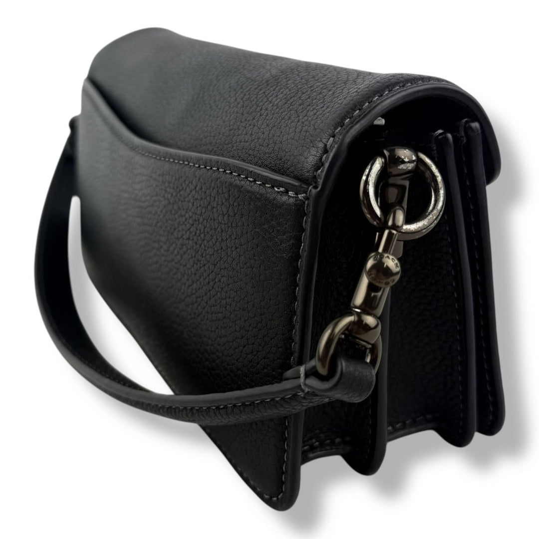 Coach Tabby 20 Black Leather Handbag - Lux Central