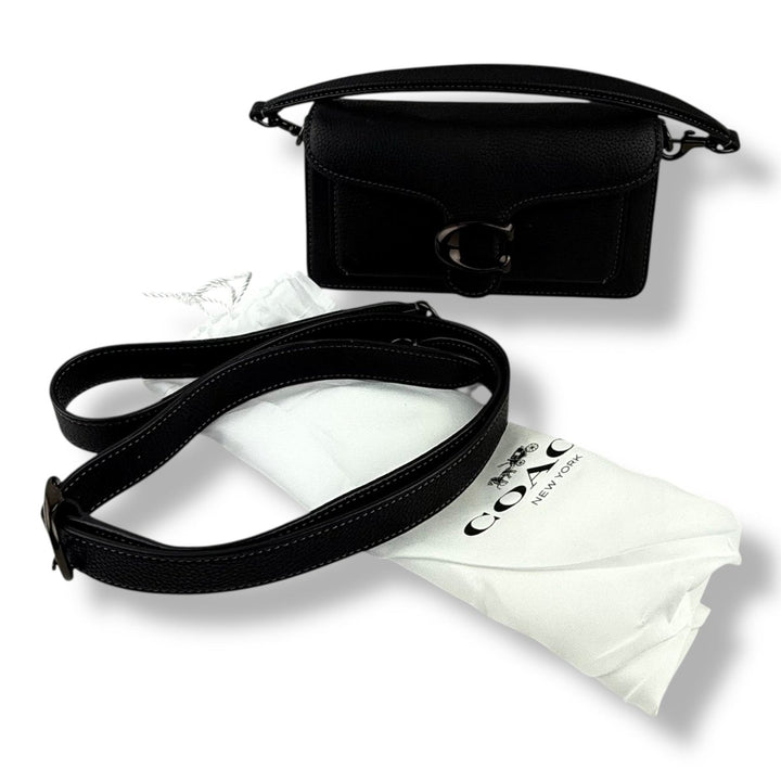 Coach Tabby 20 Black Leather Handbag - Lux Central