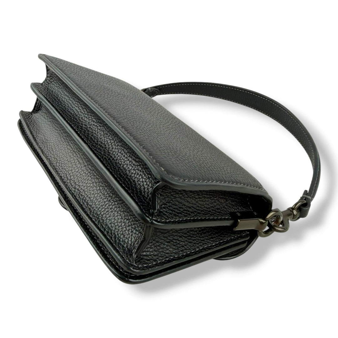 Coach Tabby 20 Black Leather Handbag - Lux Central