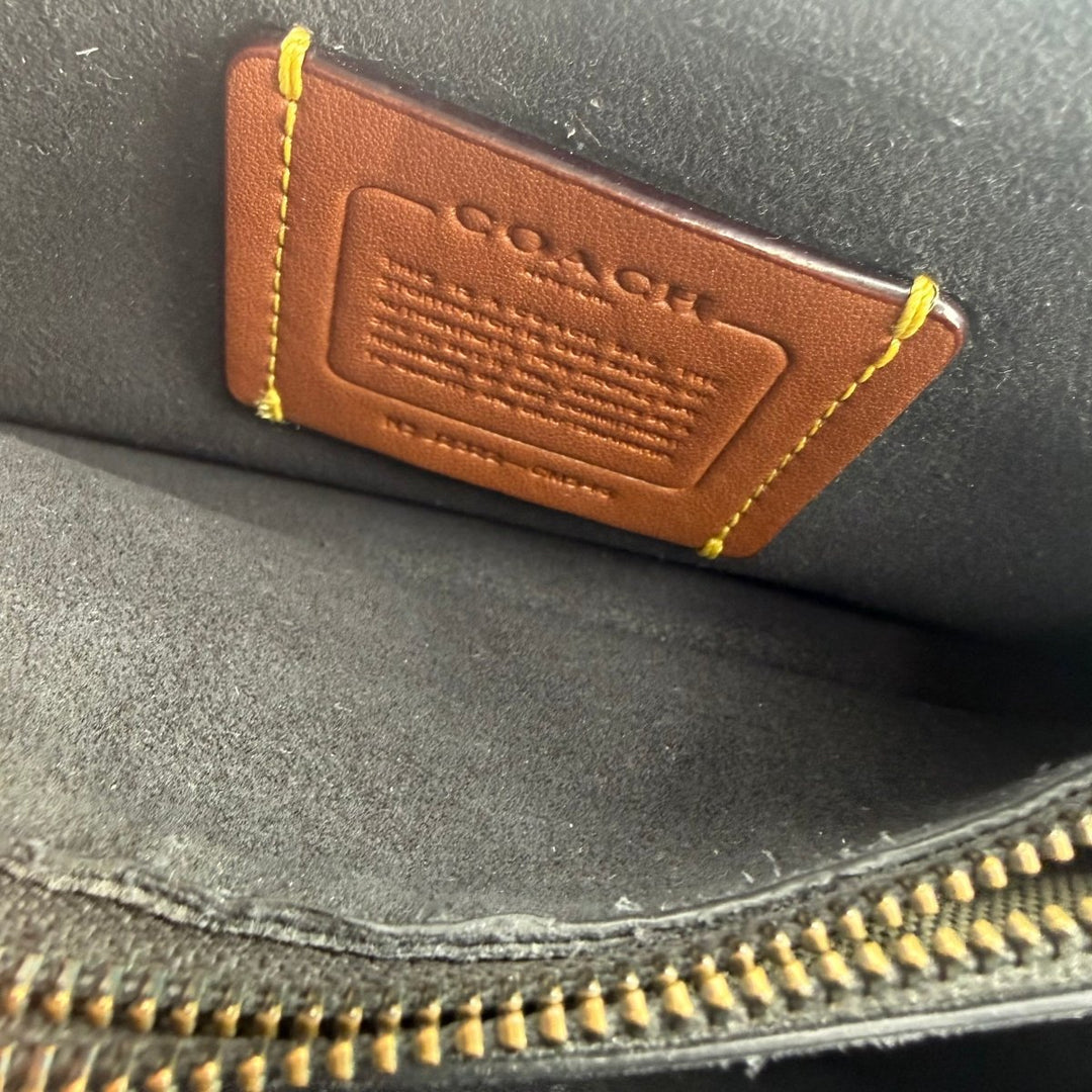 Coach Tabby 20 Black Leather Handbag - Lux Central