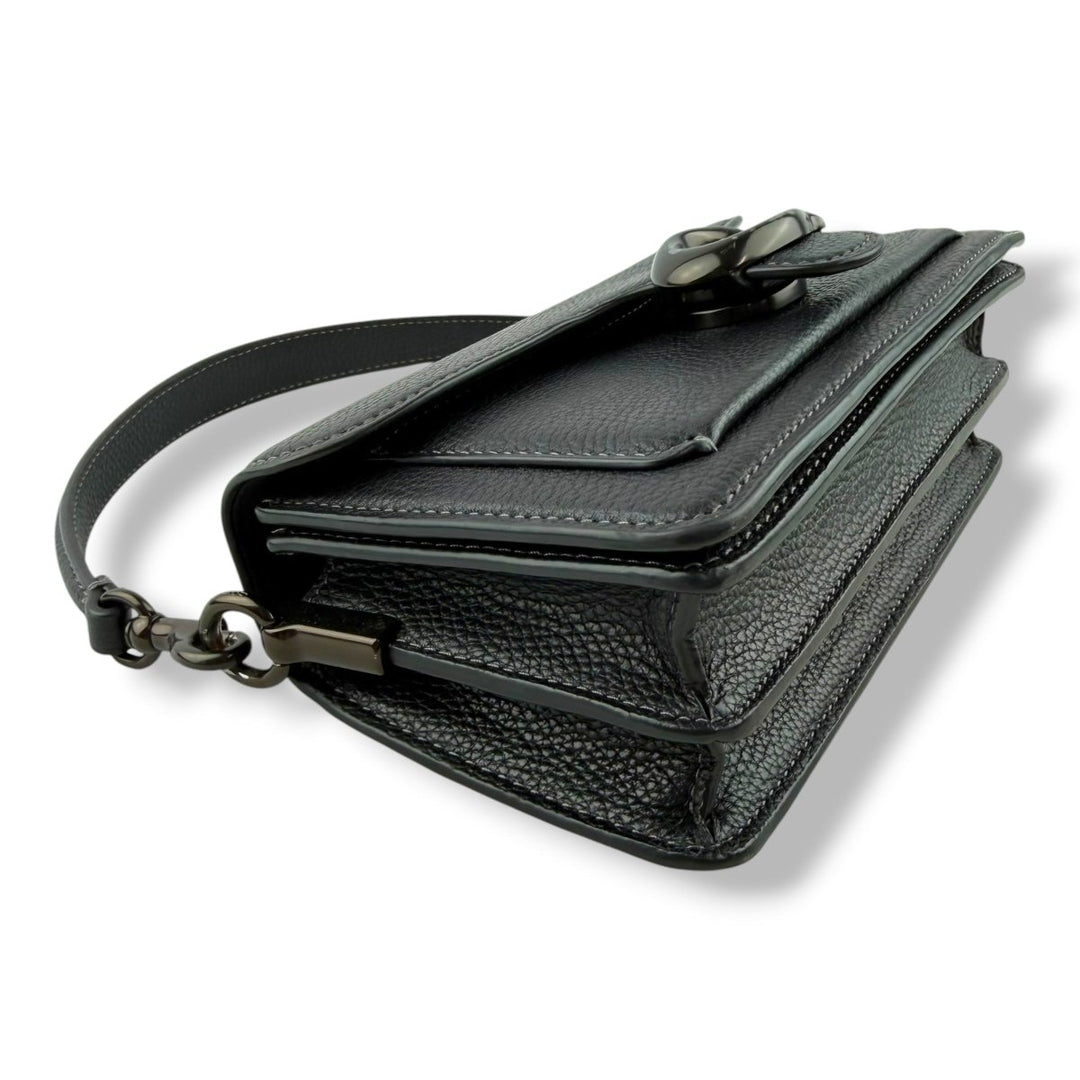 Coach Tabby 20 Black Leather Handbag - Lux Central