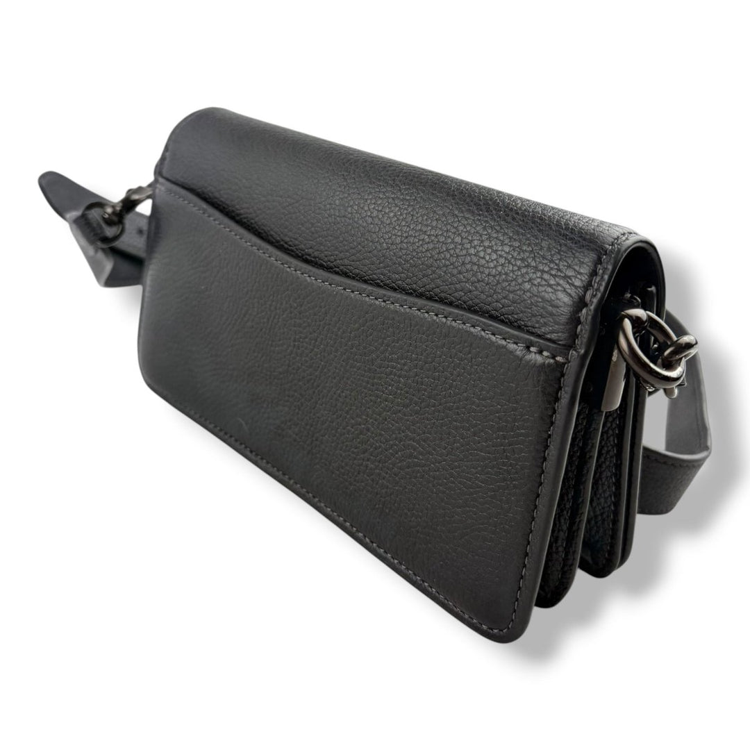 Coach Tabby 20 Black Leather Handbag - Lux Central