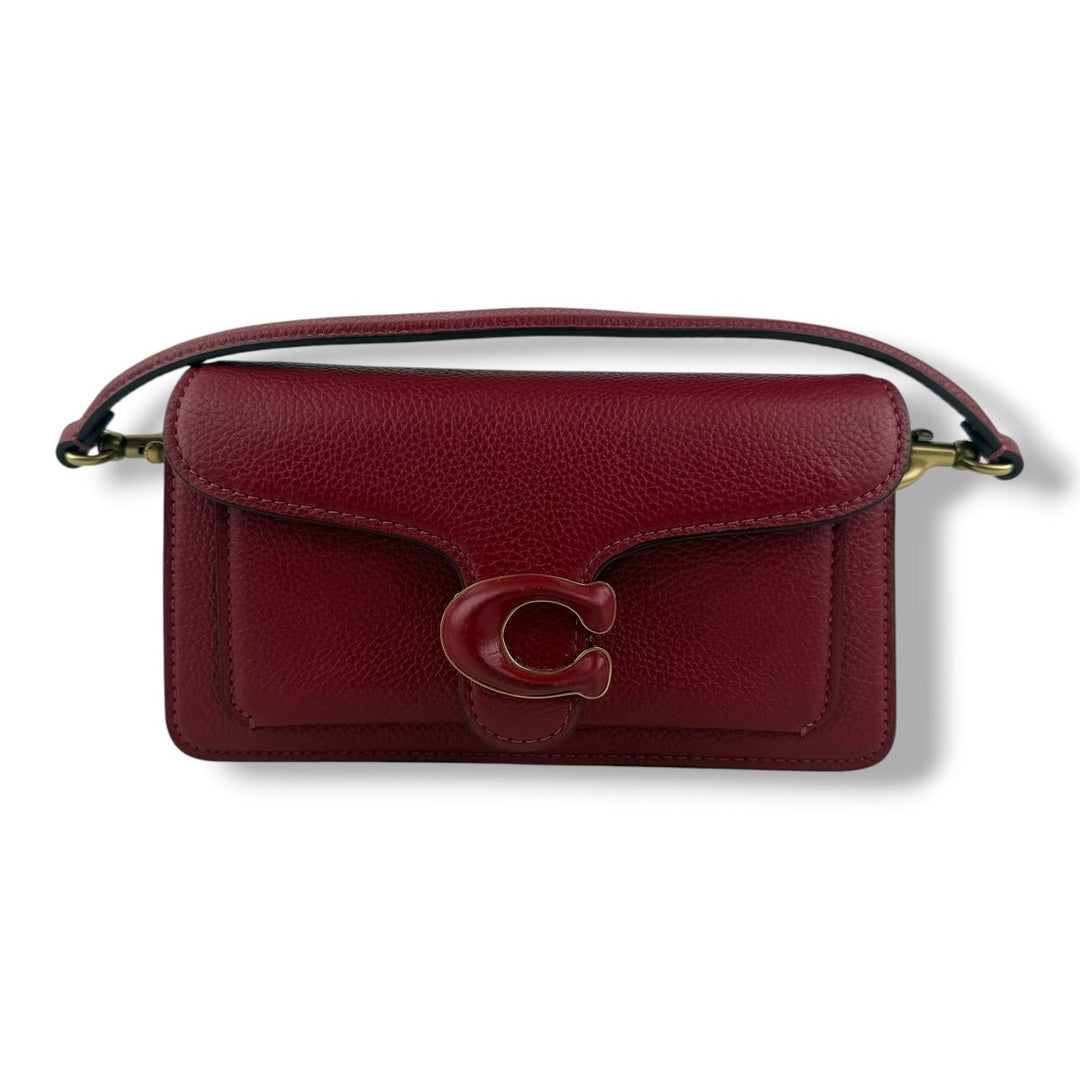 Coach Tabby 20 Red Leather Handbag - Lux Central