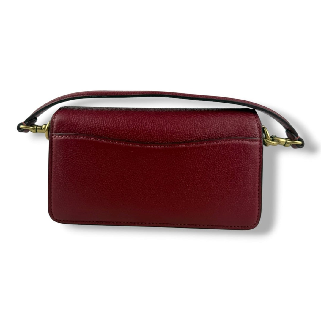 Coach Tabby 20 Red Leather Handbag - Lux Central