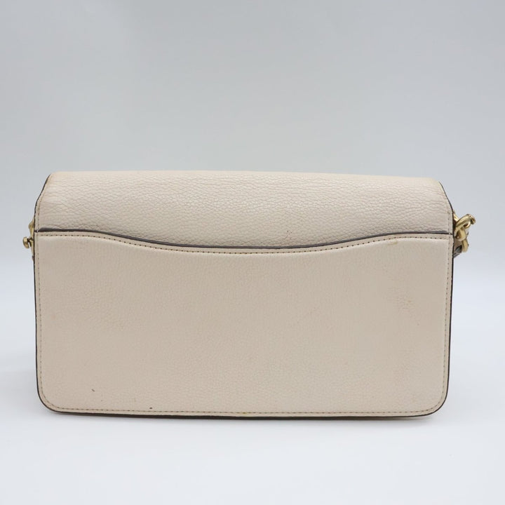 Coach Tabby 26 Cream Leather Handbag - Lux Central