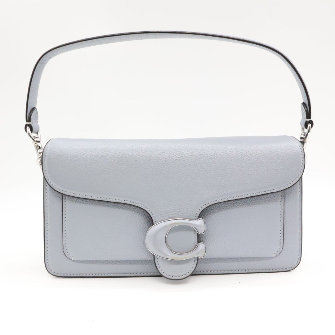 Coach Tabby 26 Light Blue Leather Handbag - Lux Central