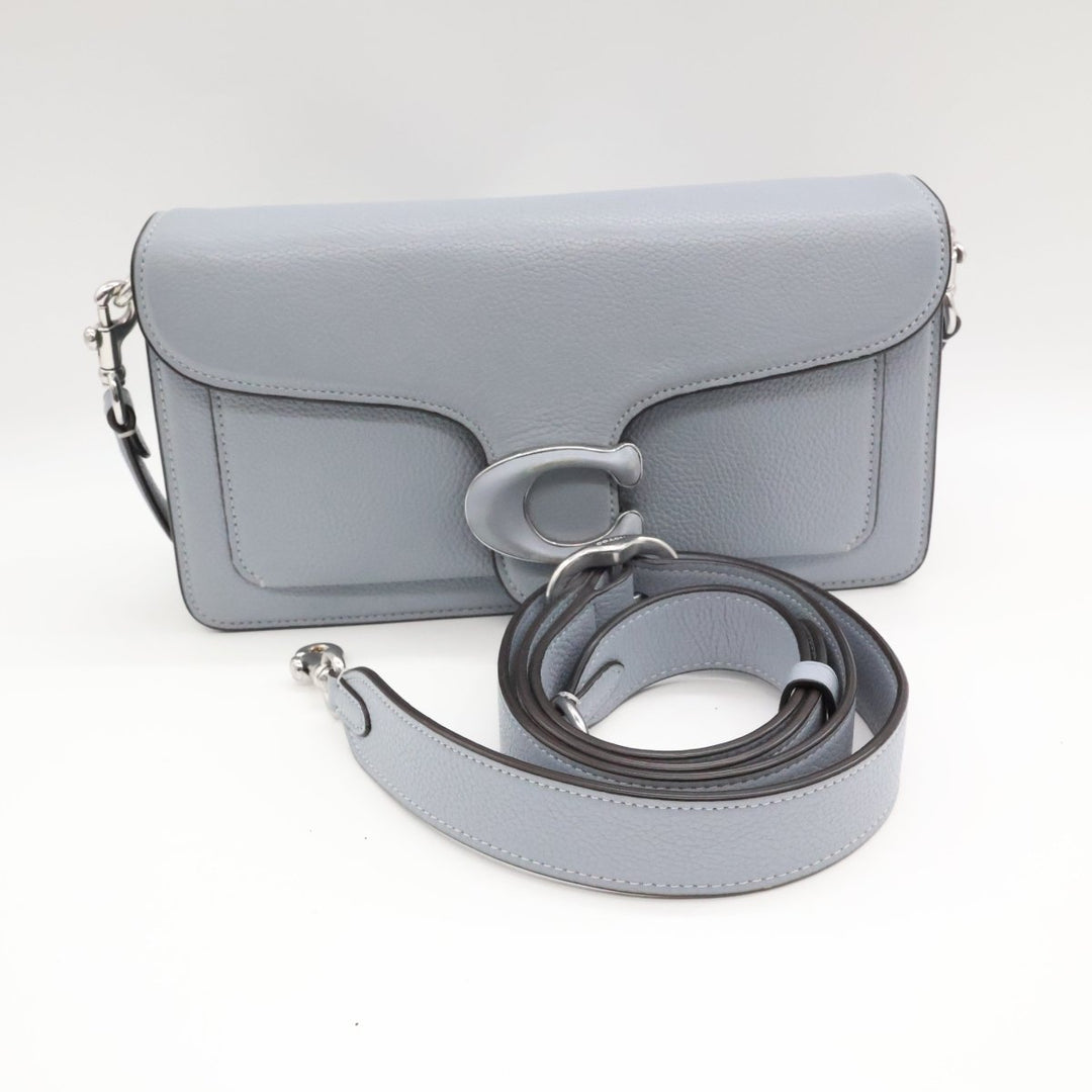 Coach Tabby 26 Light Blue Leather Handbag - Lux Central