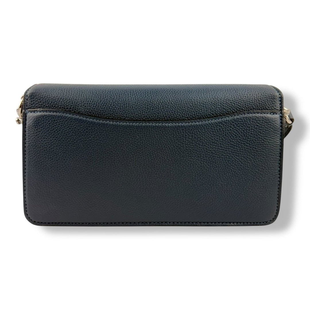 Coach Tabby 26 Navy Leather Handbag - Lux Central