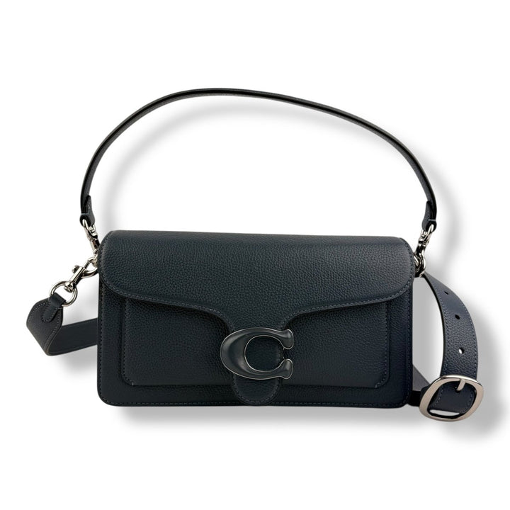Coach Tabby 26 Navy Leather Handbag - Lux Central