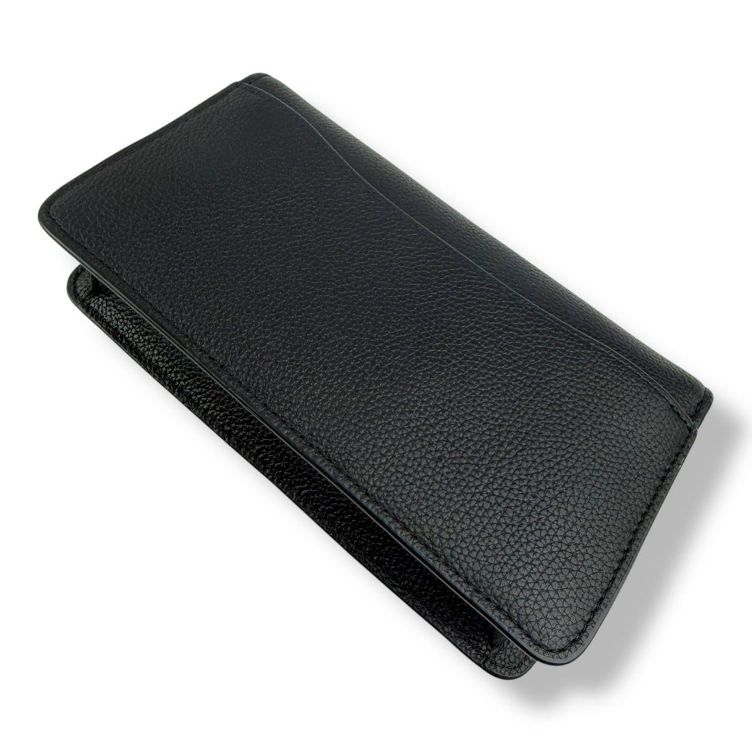 Coach Tabby Wallet On Chain Black Leather Handbag - Lux Central