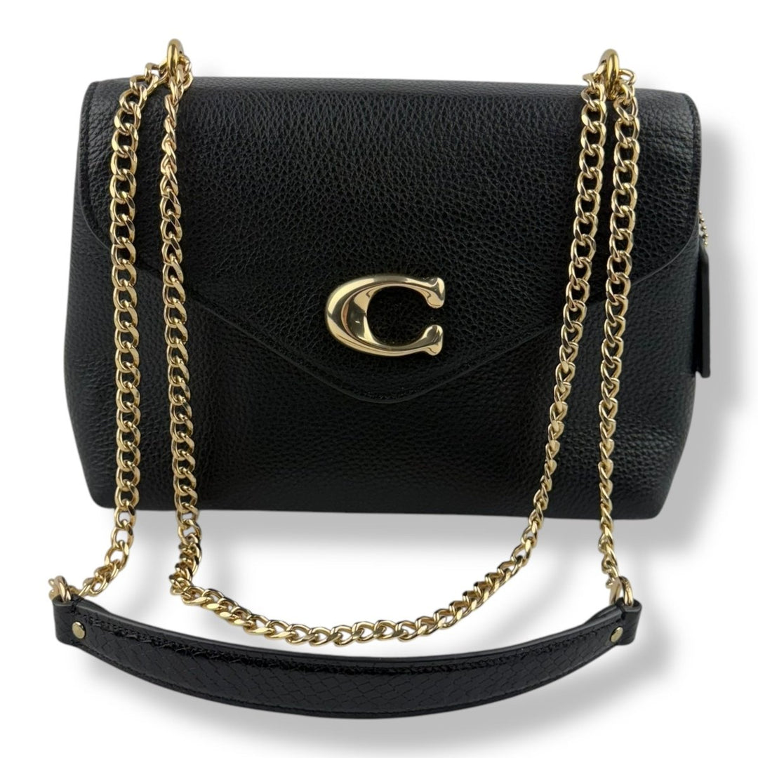 Coach Tammie Black Leather Handbag - Lux Central