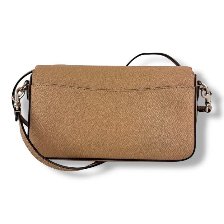 Coach Wyn Beige Leather Crossbody Handbag - Lux Central