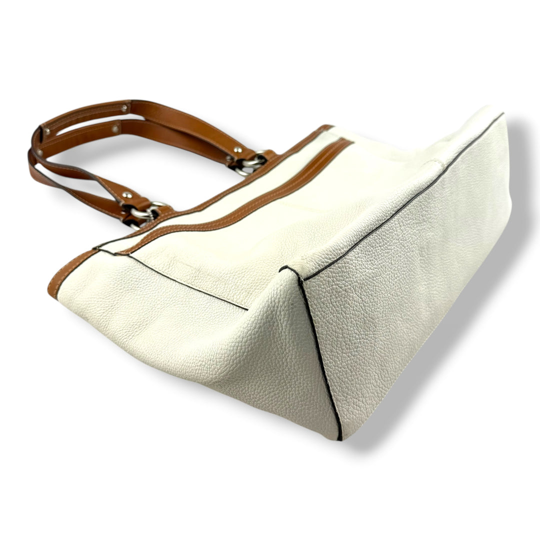 Coach Penelope Cream Tote Handbag