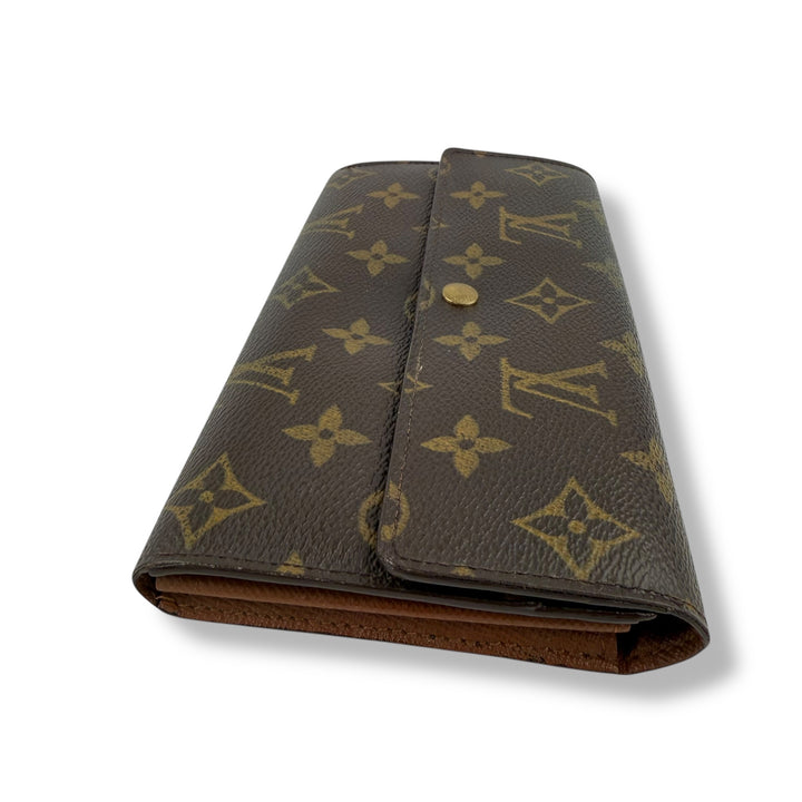 Louis Vuitton Sarah Brown Monogram Femme Wallet