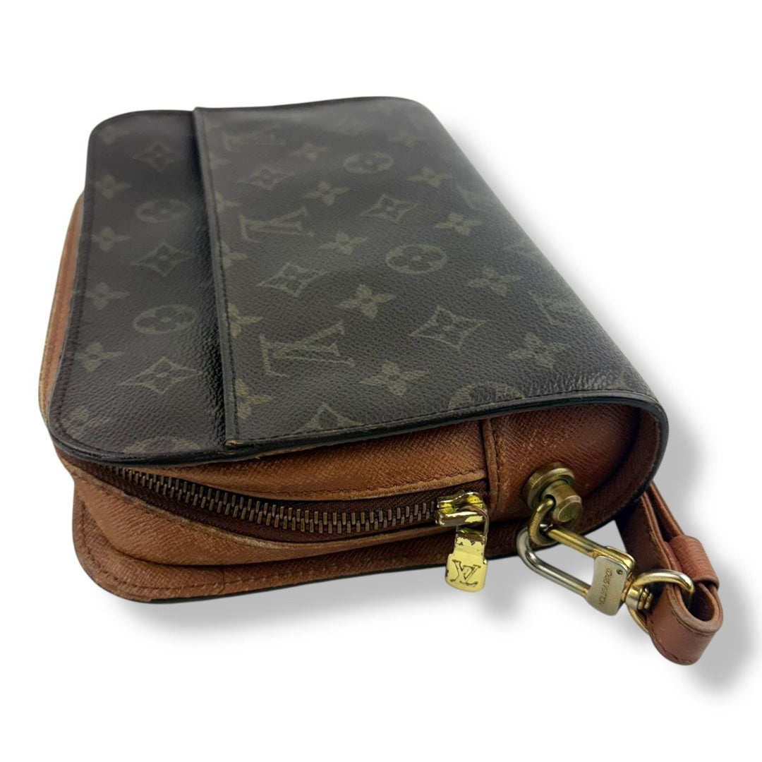 Louis Vuitton Brown Monogram Orsay Clutch Bag