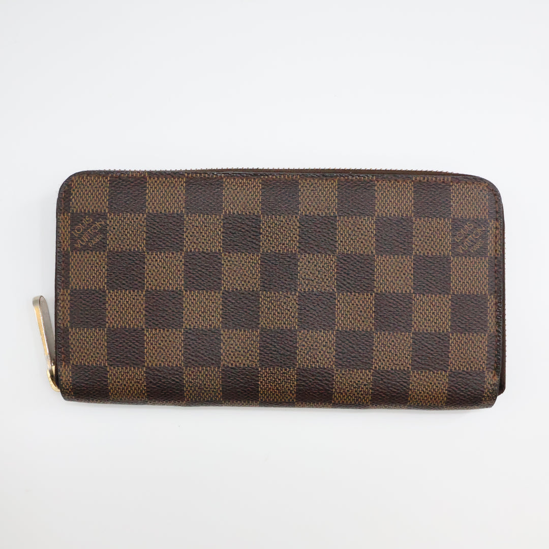 Louis Vuitton Brown Damier Zippy Purse