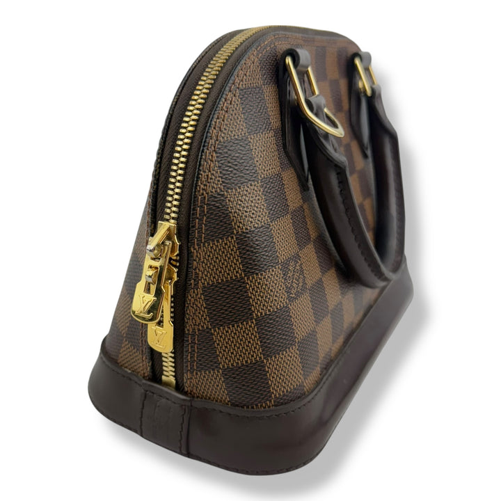 Louis Vuitton Brown Damier Ebene Alma BB Handbag