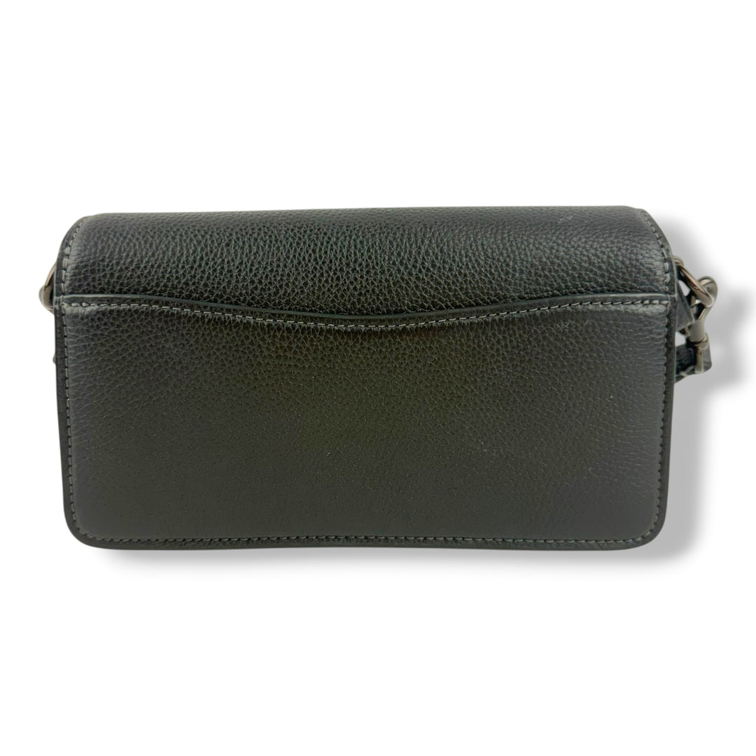 Coach Tabby 20 Black Leather Handbag