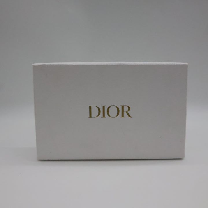 Dior Lady Dior Burgundy Wallet on Chain Pochette Bag