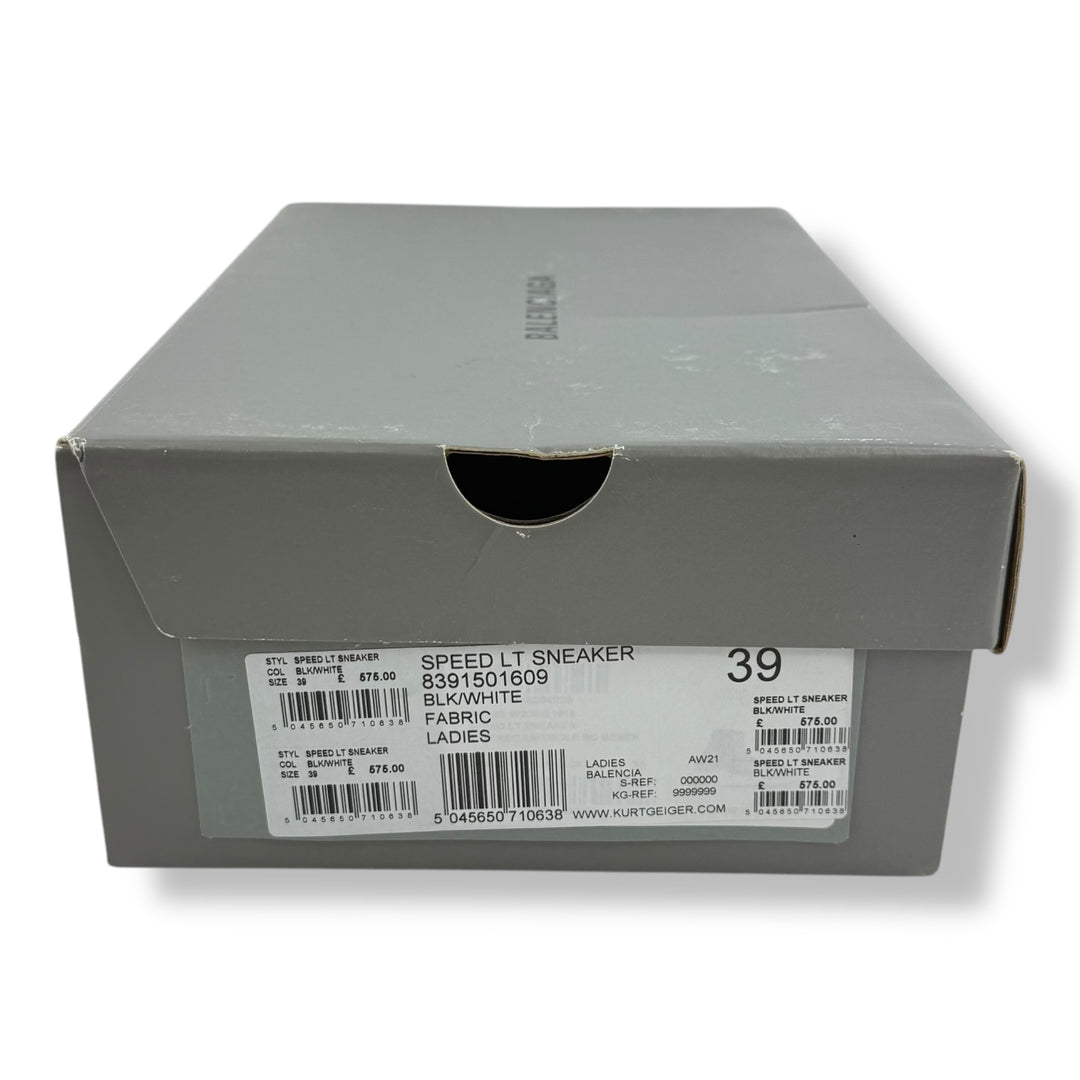 Balenciaga Speed Black/White UK 6 / EU 39