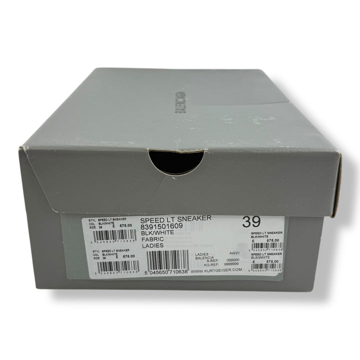 Balenciaga Speed Black/White UK 6 / EU 39