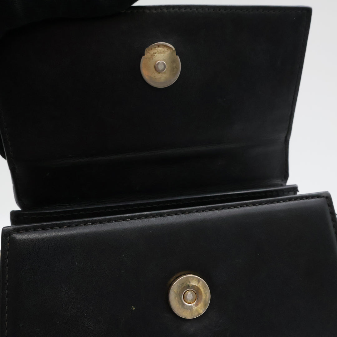 Jacquemus Le Chiquito Medium Black Moyen Crossbody Handbag