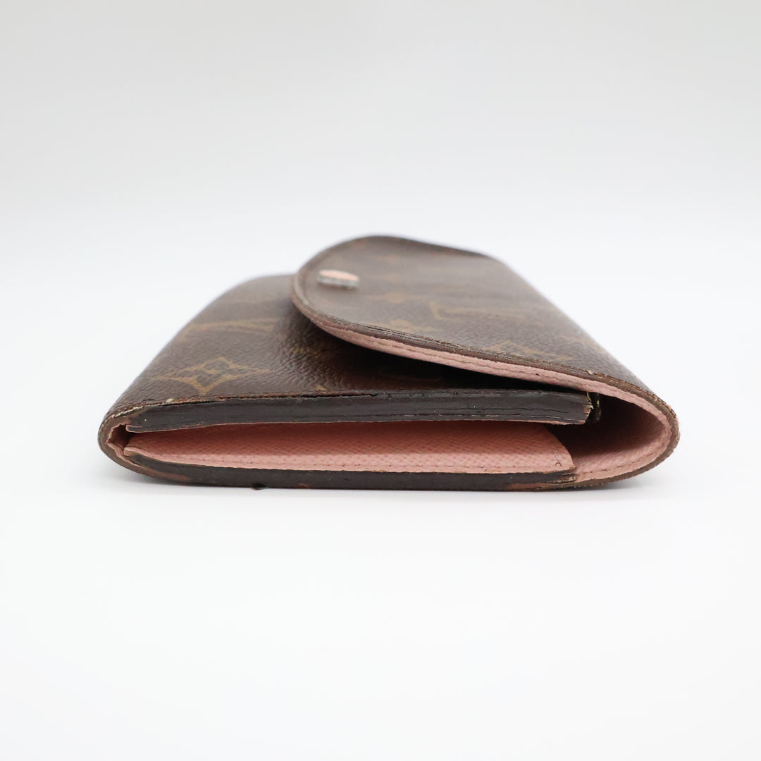 Louis Vuitton Emilie Brown Monogram Femme Wallet