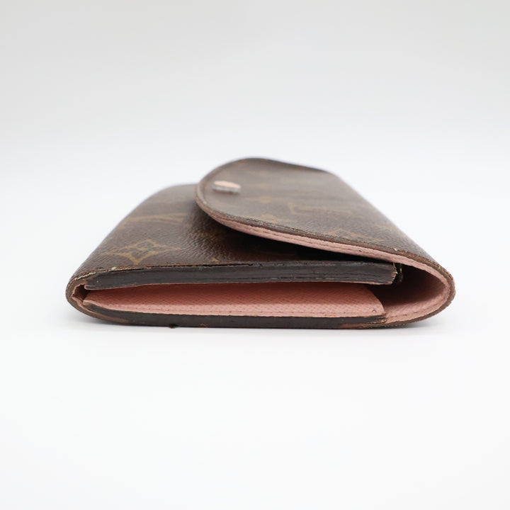 Louis Vuitton Emilie Brown Monogram Femme Wallet