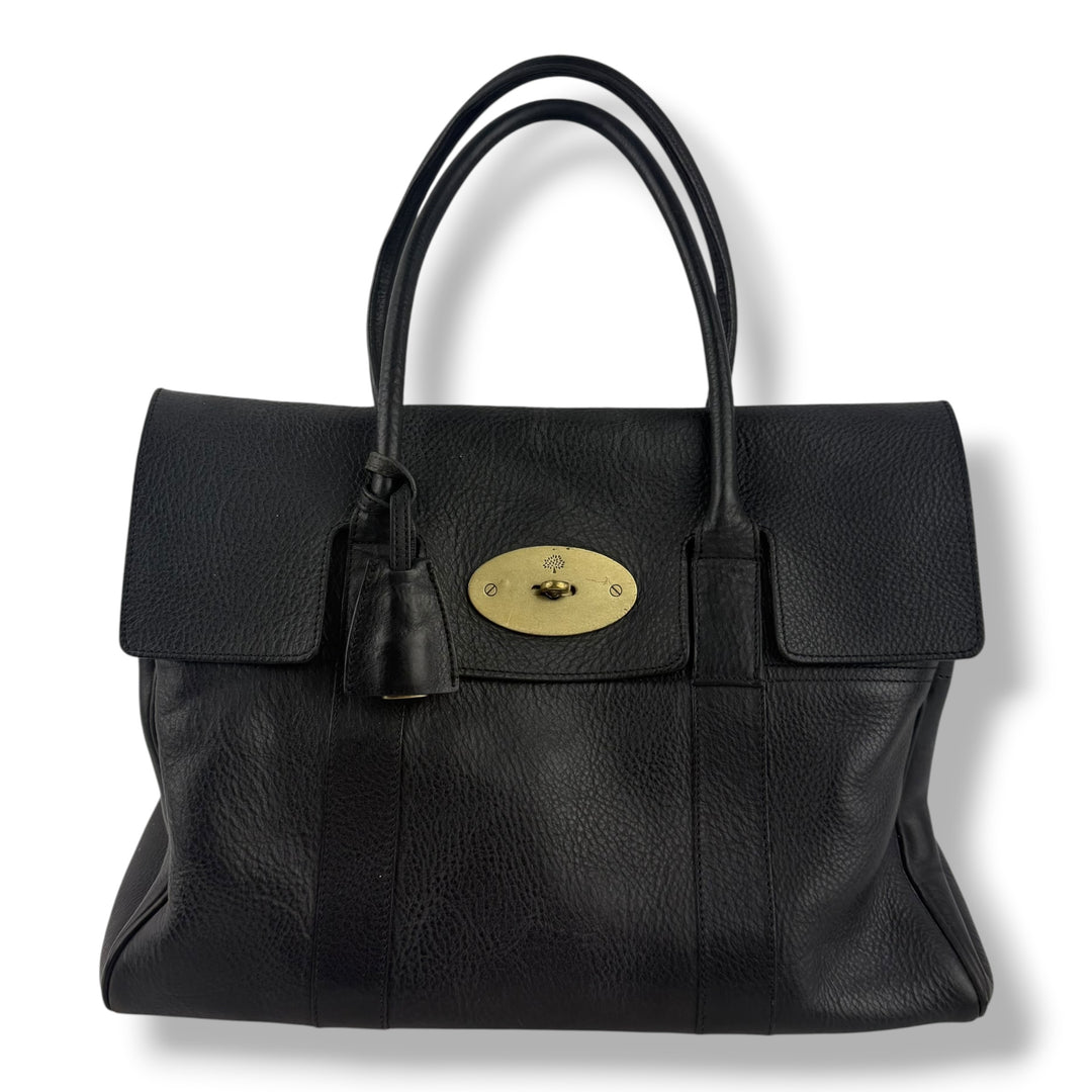 Mulberry Bayswater Black Leather Handbag