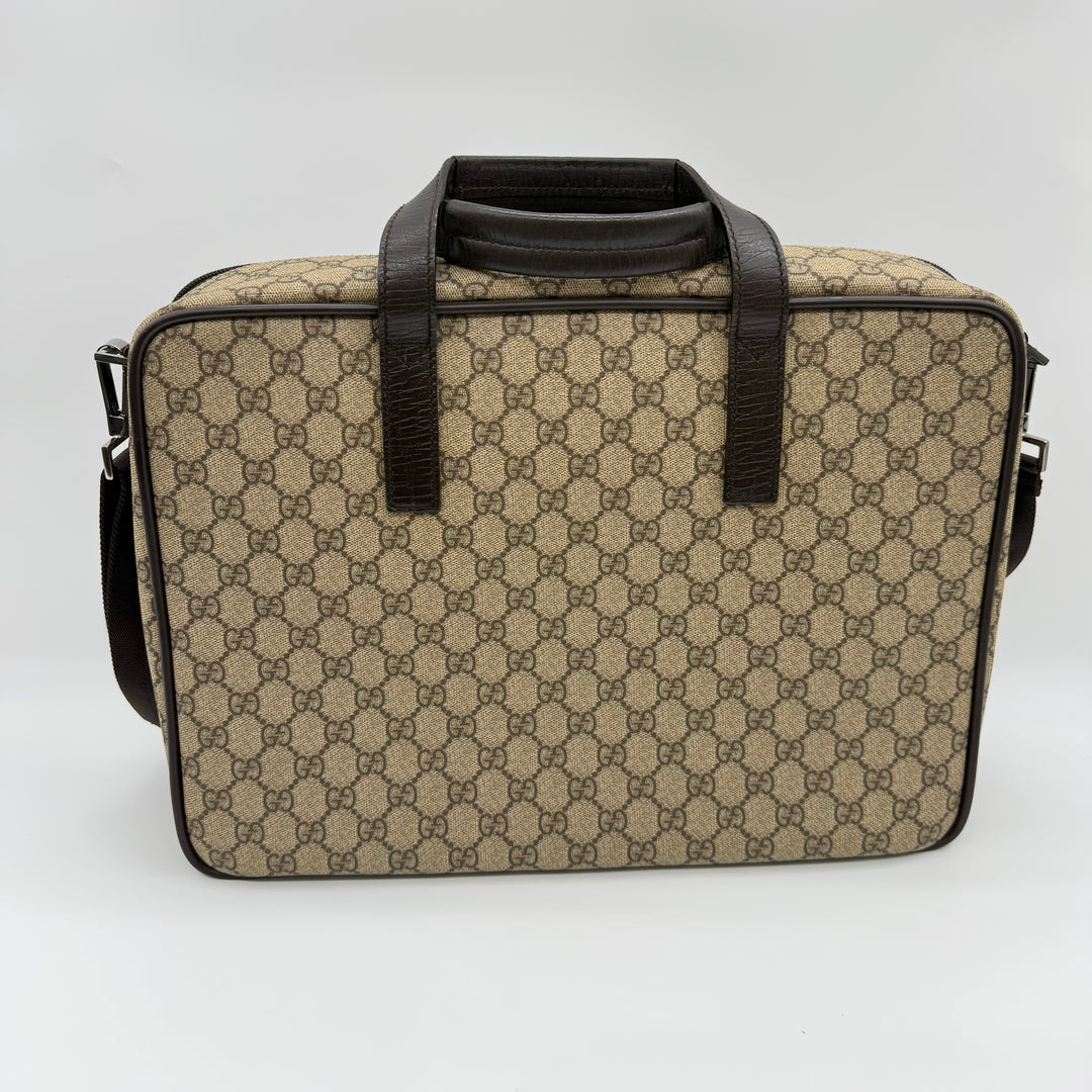 Gucci GG Supreme Canvas Business Bag Briefcase 2-Way