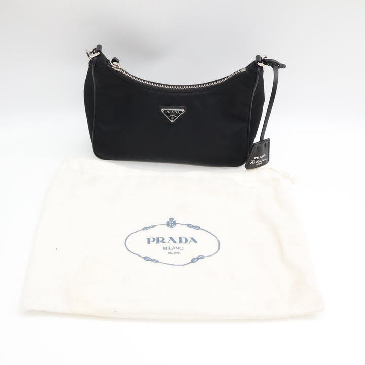 Prada Re-Editon 2005 Black Re-Nylon Handbag