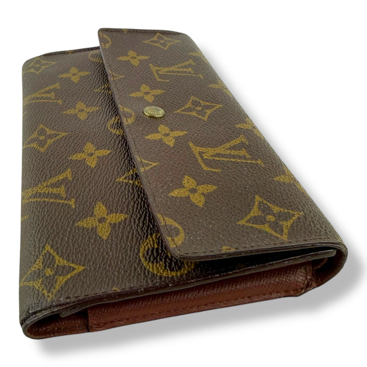 Louis Vuitton Trifold Brown Monogram Femme Wallet
